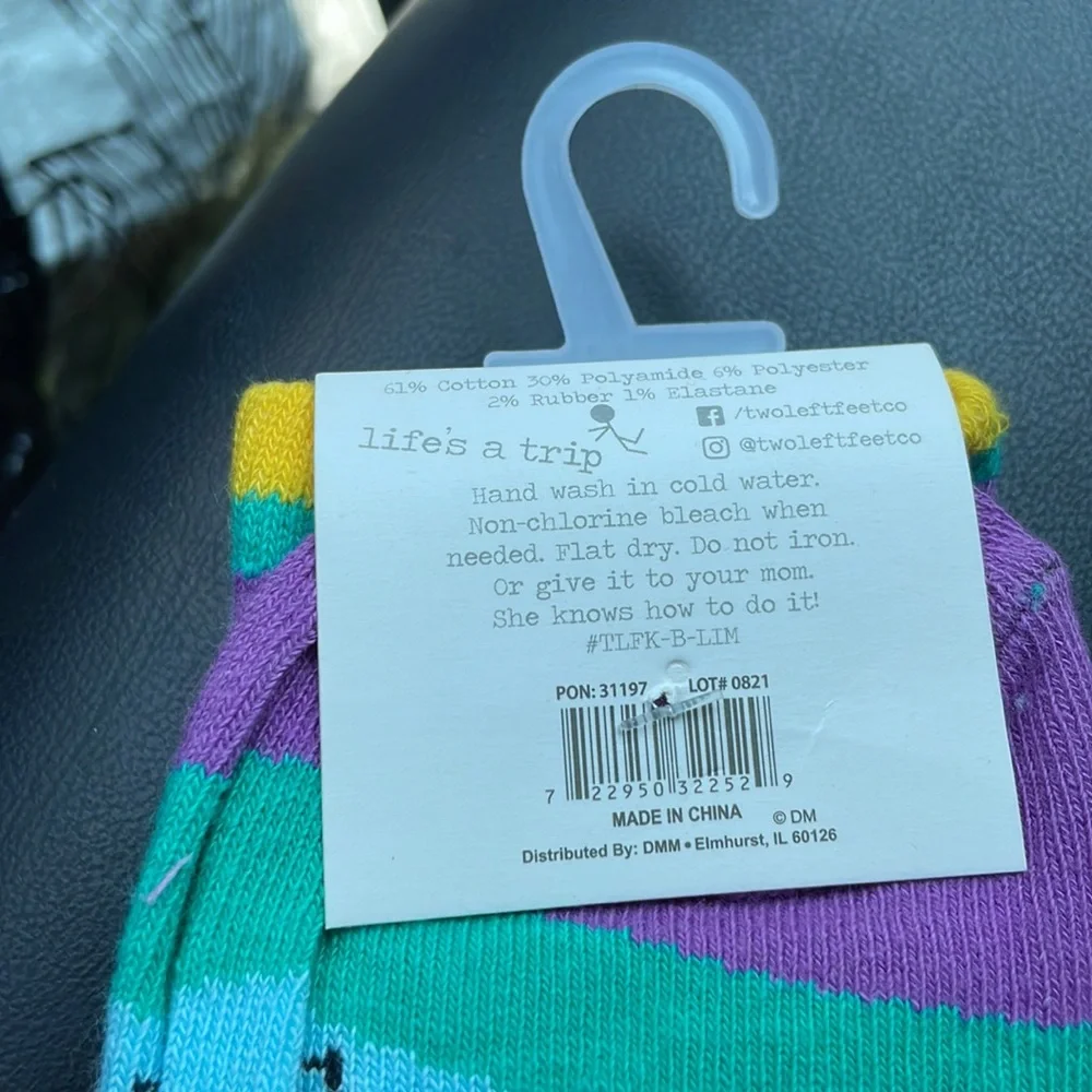 Two Left Feet Socks Unicorn
